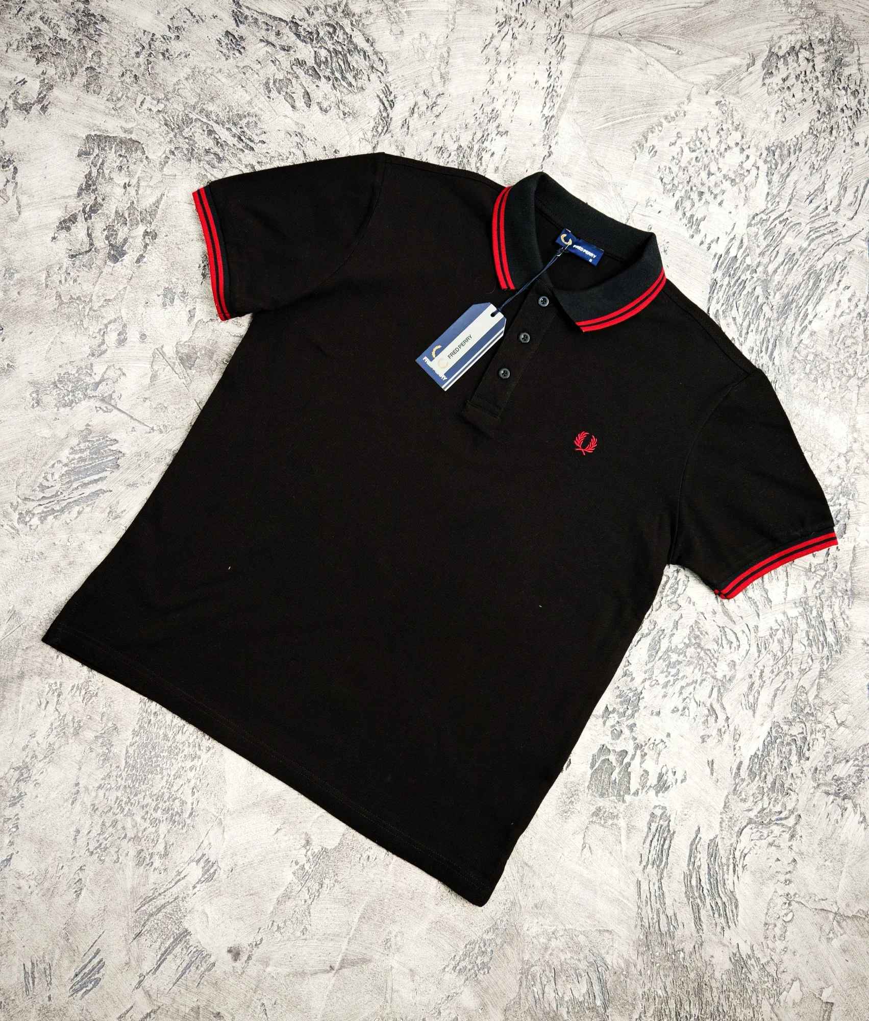 Fred Perry polo majica crna