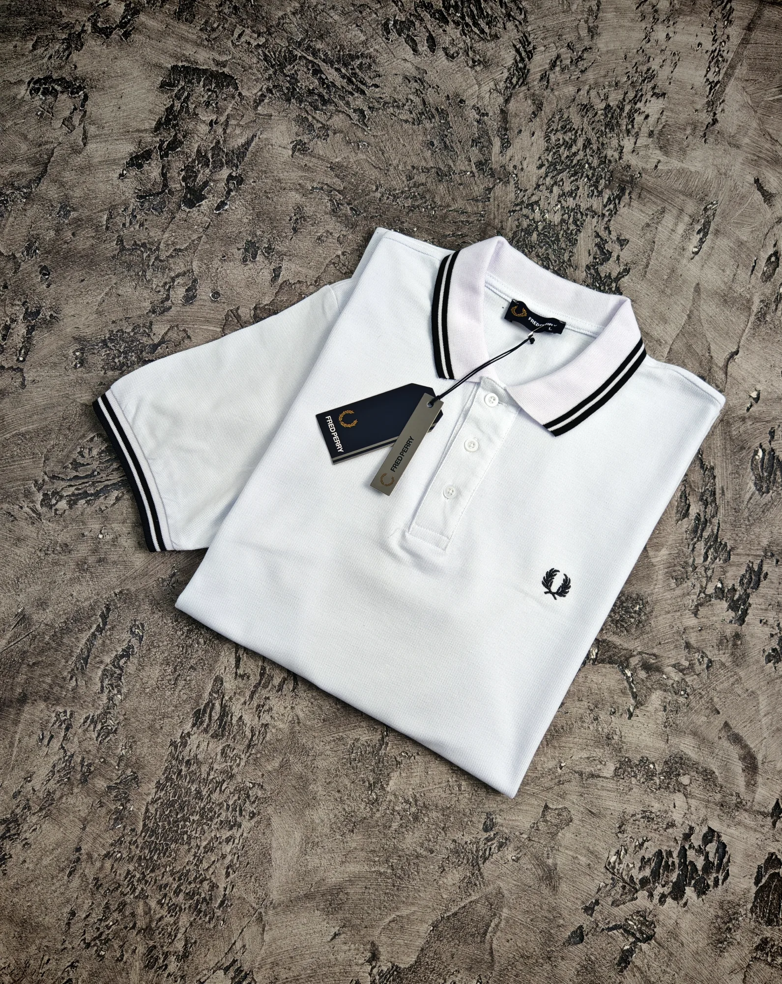 Fred Perry polo majica bela