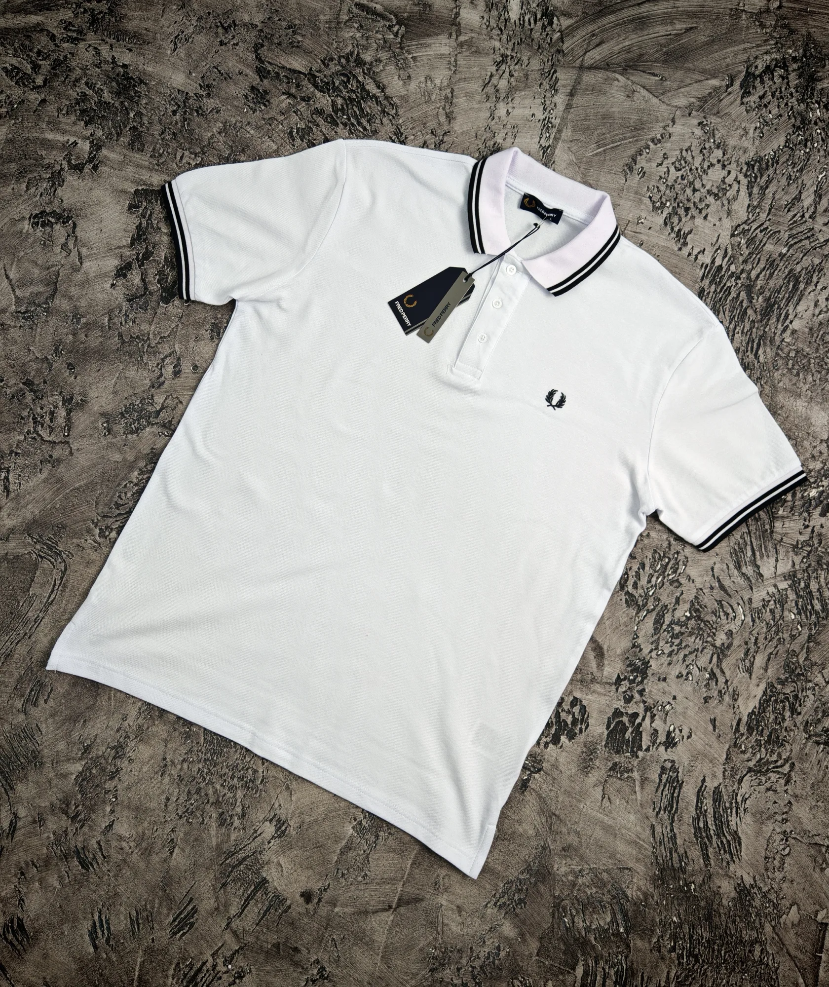 Fred Perry polo majica bela — slika 2
