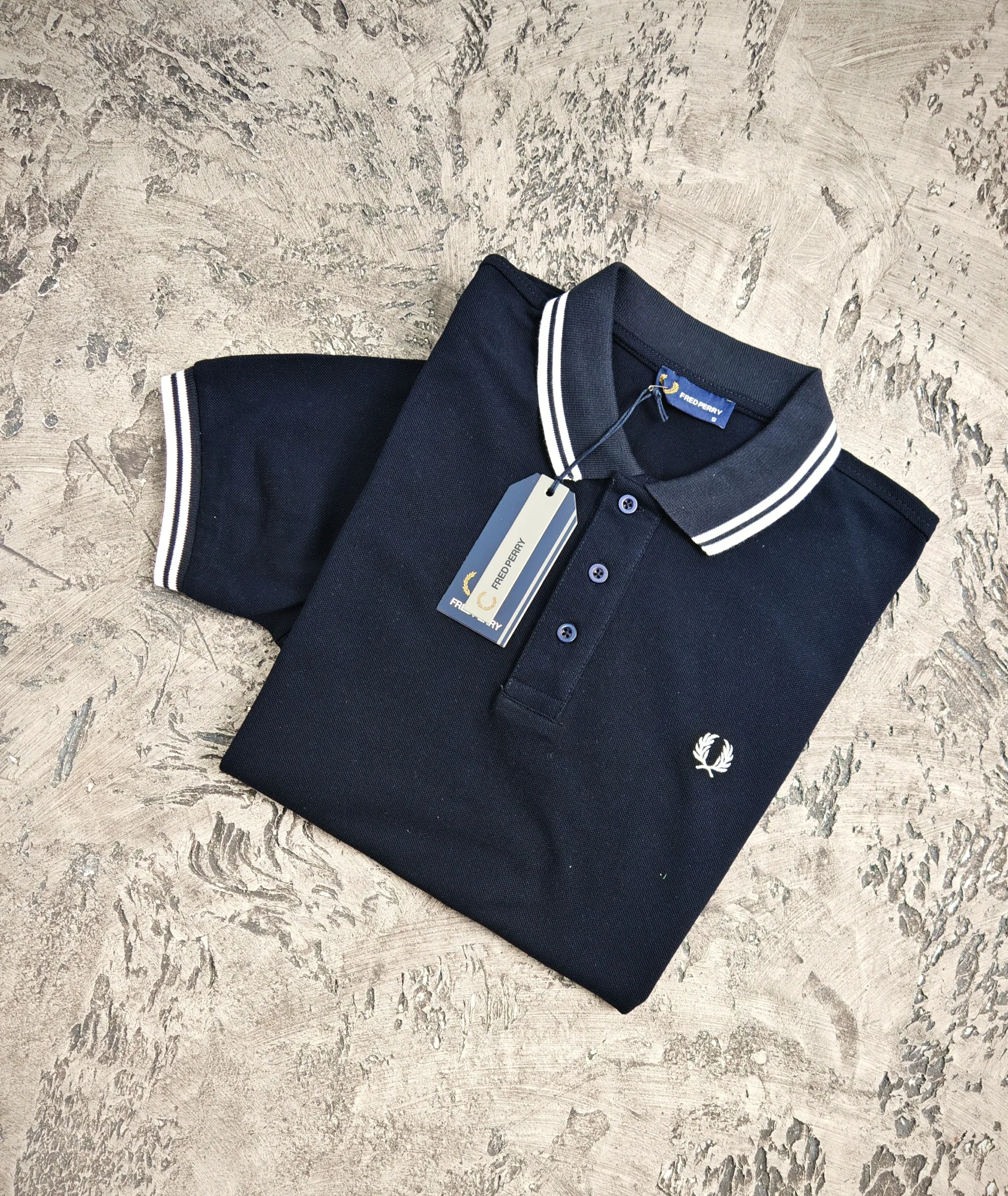 Fred Perry polo majica teget — slika 2
