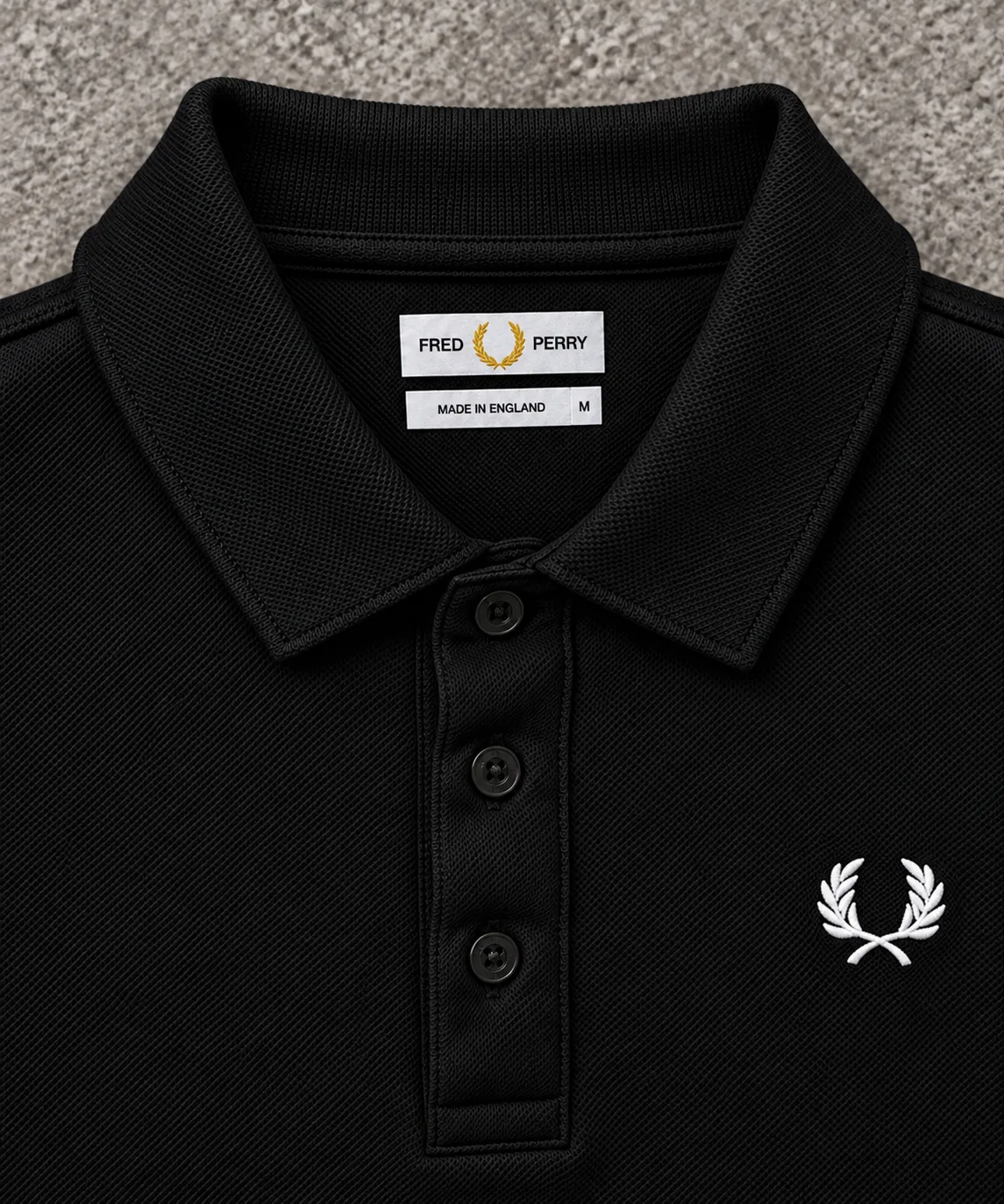 Fred Perry Stripe crna — slika 4