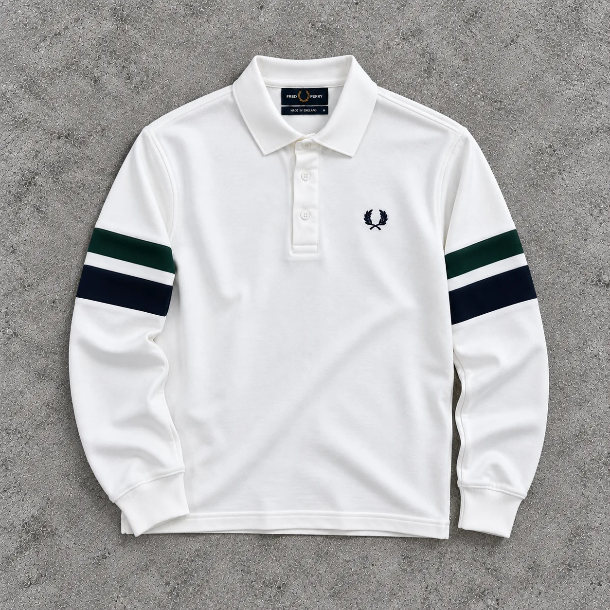 Fred Perry Stripe bela — slika 2