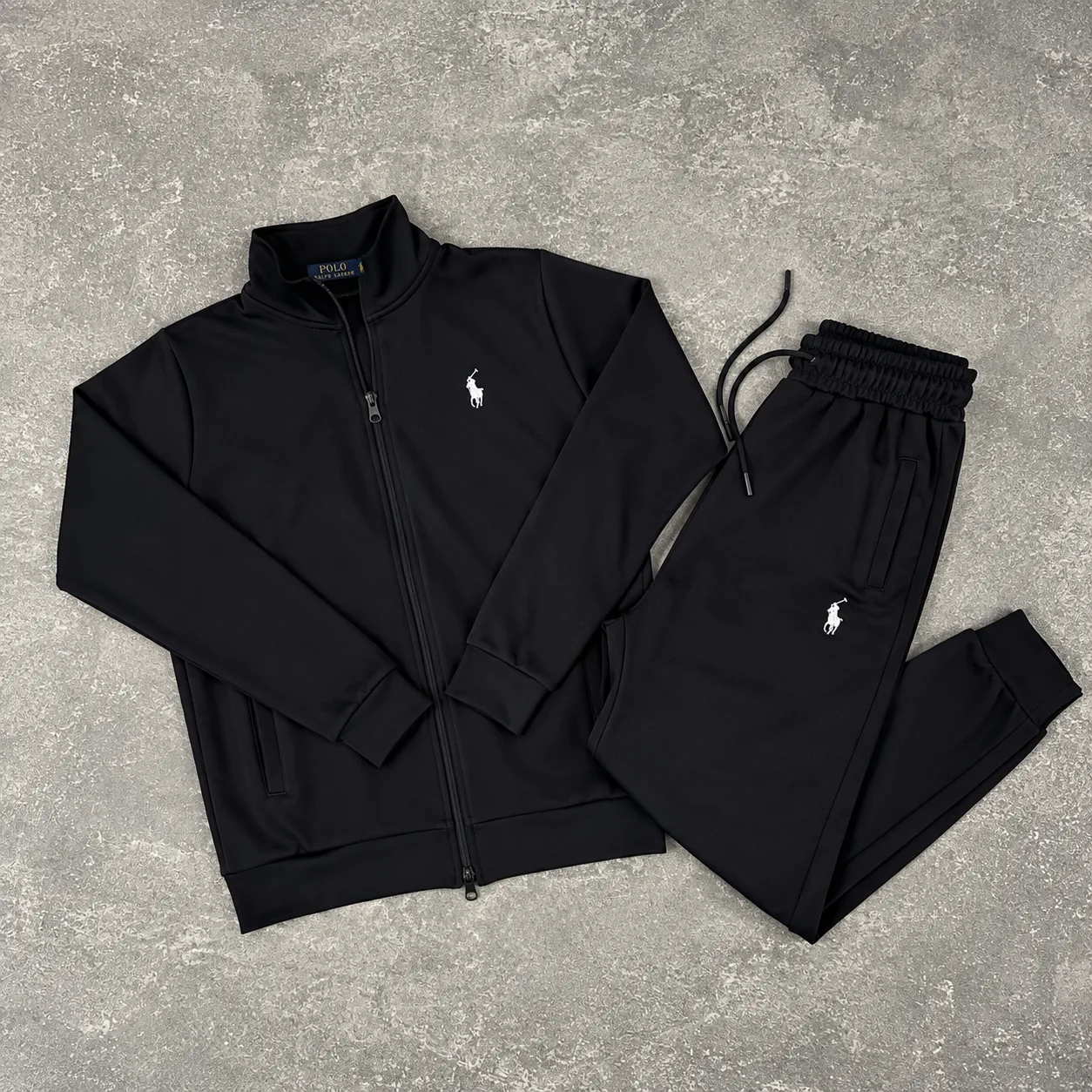 Ralph Lauren polo full zip komplet crna
