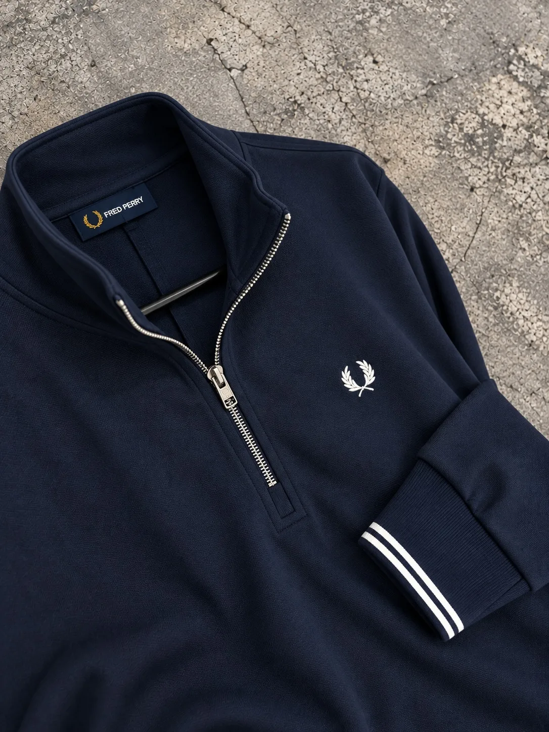 Fred Perry half zip classic teget — slika 2