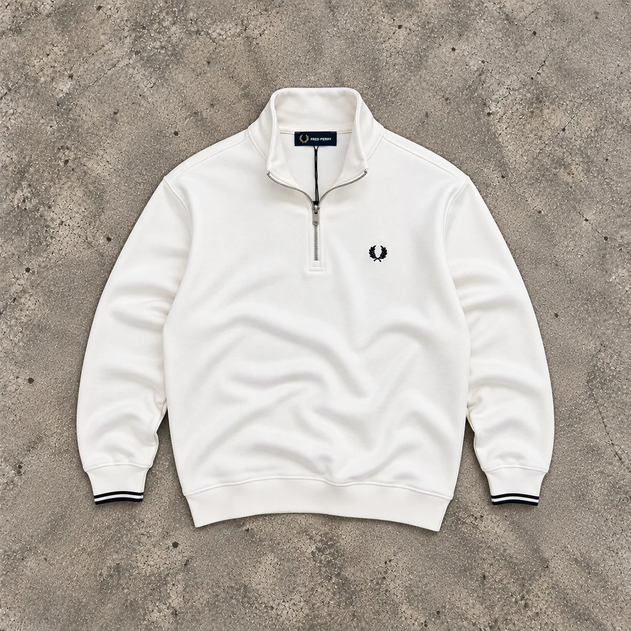 Fred Perry half zip classic beli