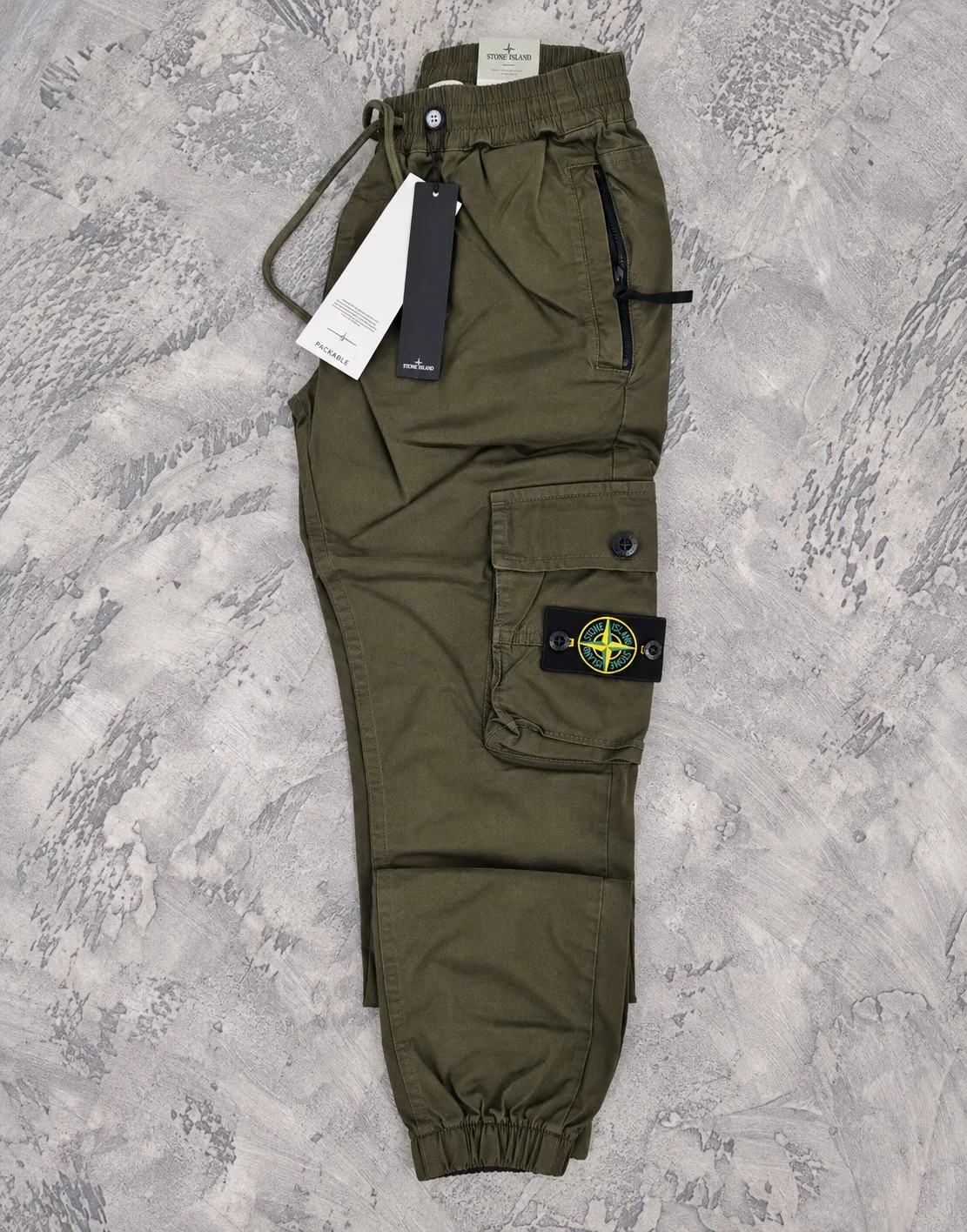 Stone Island cargo pantalone zelena — slika 6