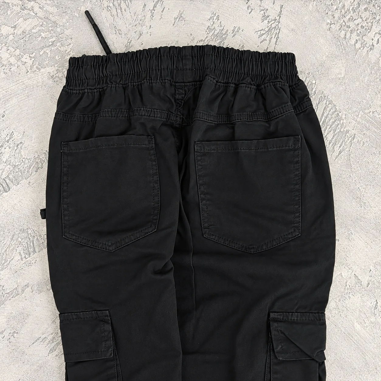 Stone Island cargo pantalone crna — slika 4