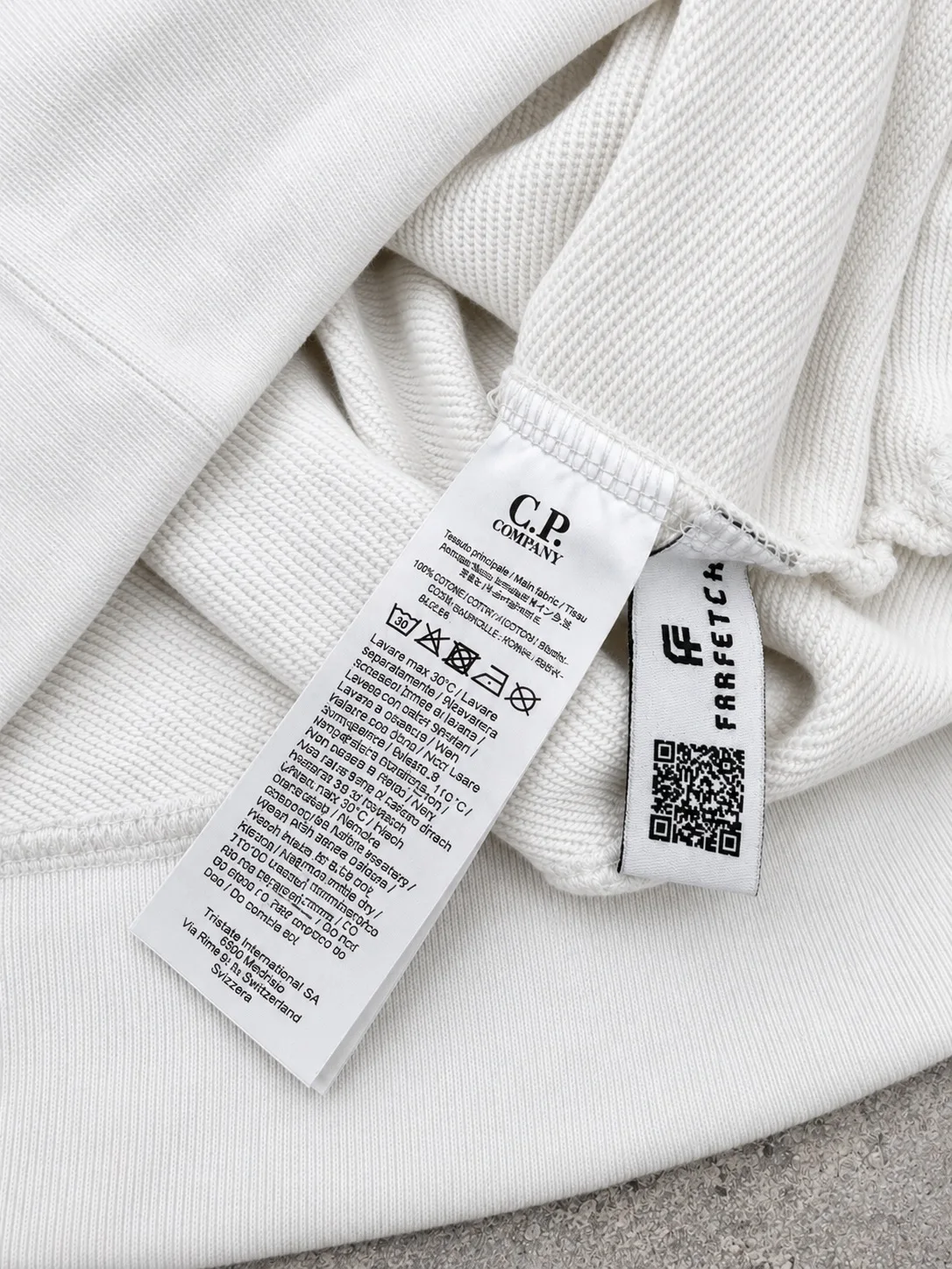 CP Company basic melanz beli — slika 3